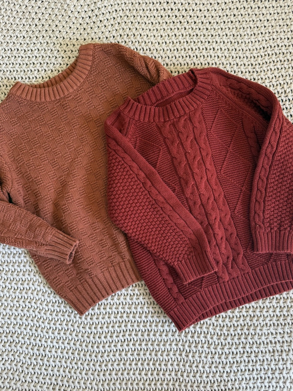3T orange sweater bundle